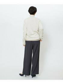 【feerique】【Lサイズ】feerique シアー天竺配色ハイネックプルオーバー 詳細画像 ブラック系その他 23