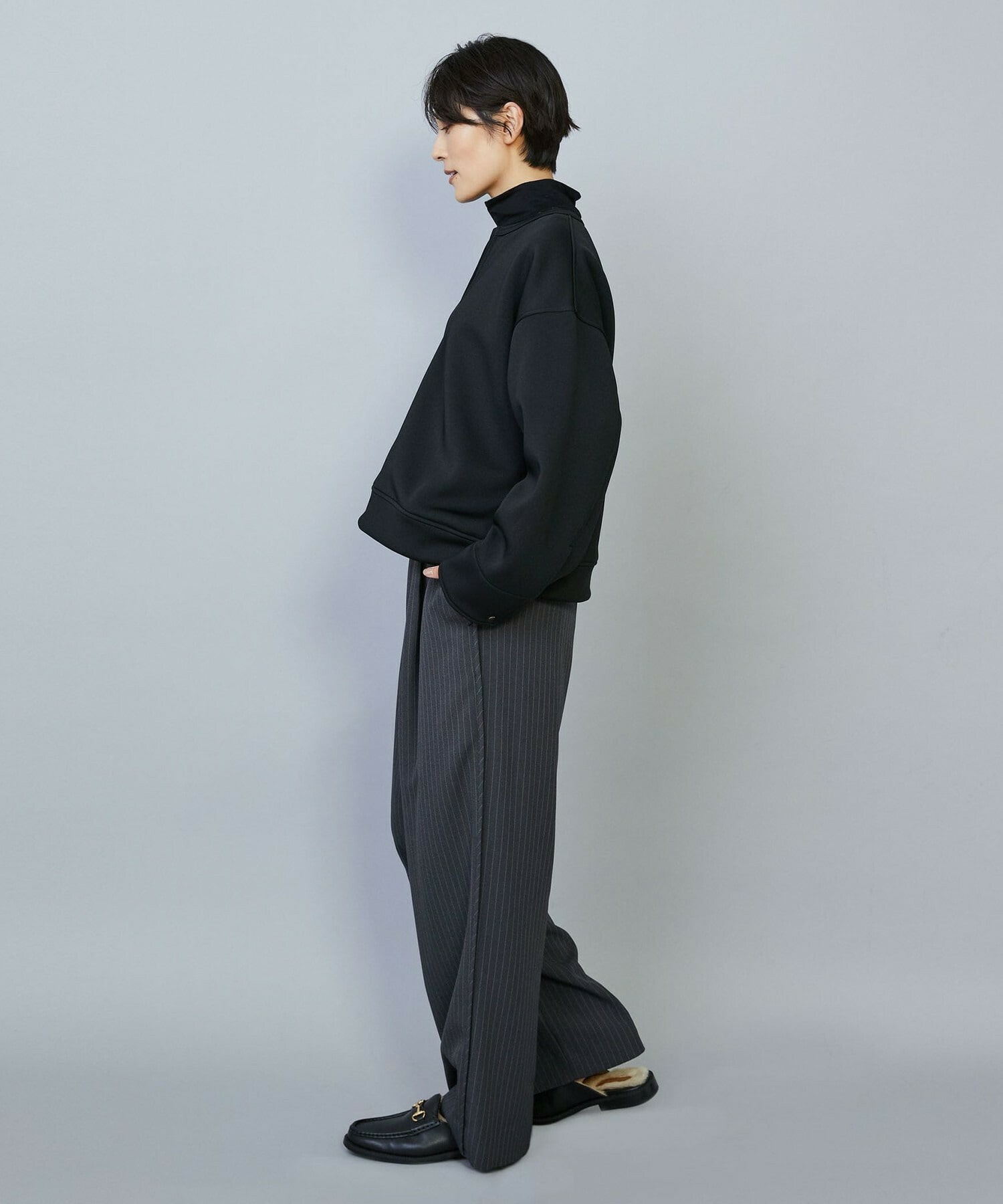 【feerique】【Lサイズ】feerique スキューバダンボールプルオーバー 詳細画像 ブラック 12