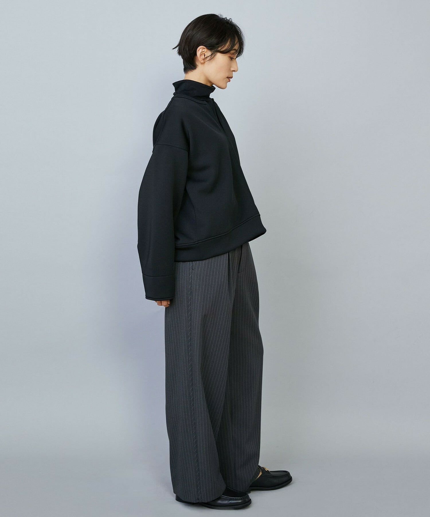 【feerique】【Lサイズ】feerique スキューバダンボールプルオーバー 詳細画像 ブラック 16