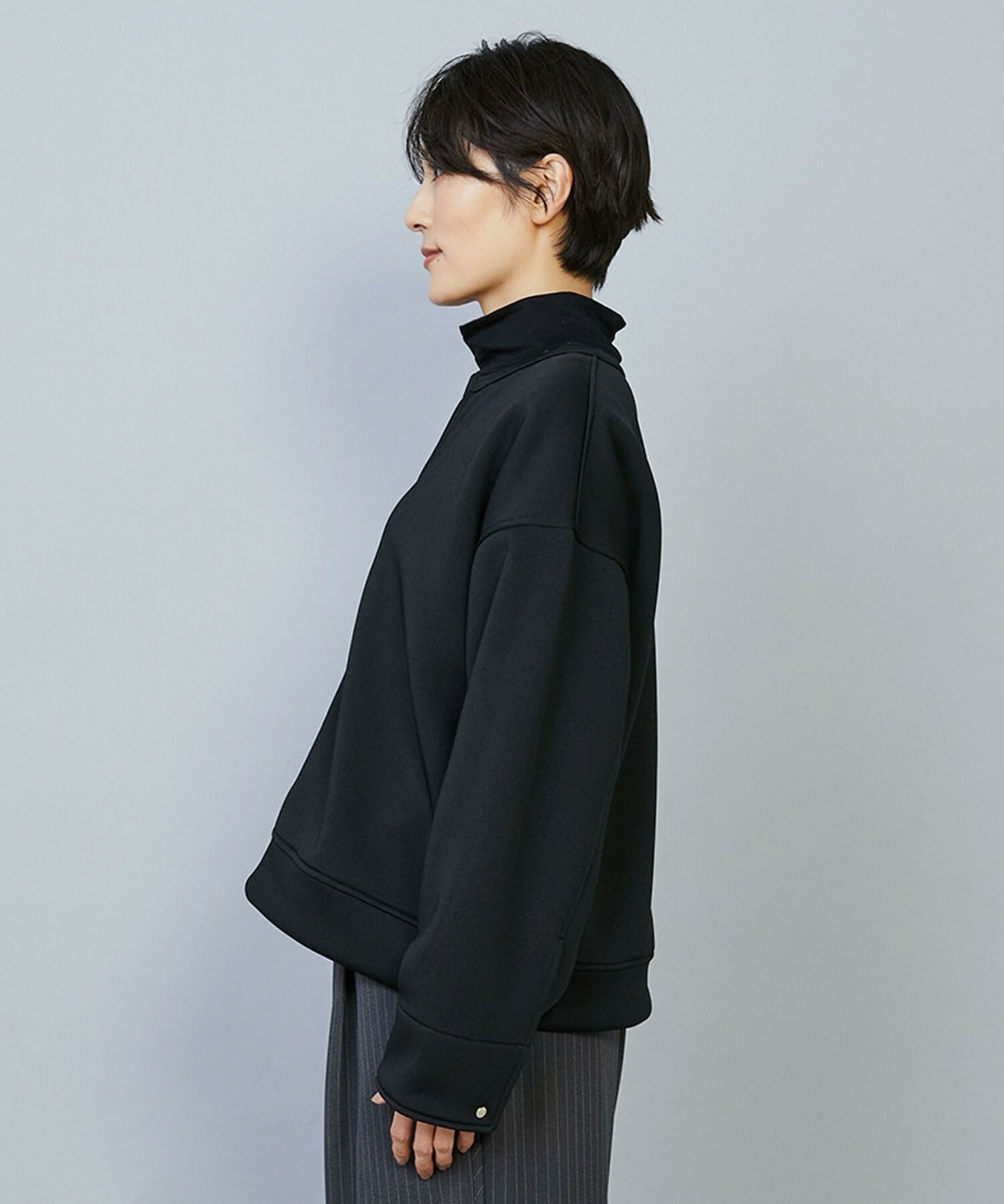 【feerique】【Lサイズ】feerique スキューバダンボールプルオーバー 詳細画像 ブラック 22