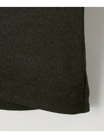 【feerique】【Lサイズ】feerique ウールライクニットツイルコクーンシルエットプルオーバー 詳細画像 チャコールグレー 3