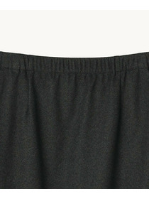 【feerique】【Lサイズ】feerique ウールライクニットツイルパイピングスカート 詳細画像 ネイビー 1