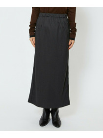 【feerique】【Lサイズ】feerique ウールライクニットツイルパイピングスカート 詳細画像 ネイビー 26