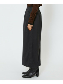 【feerique】【Lサイズ】feerique ウールライクニットツイルパイピングスカート 詳細画像 ネイビー 27