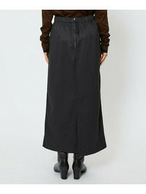 【feerique】【Lサイズ】feerique ウールライクニットツイルパイピングスカート 詳細画像 ネイビー 29