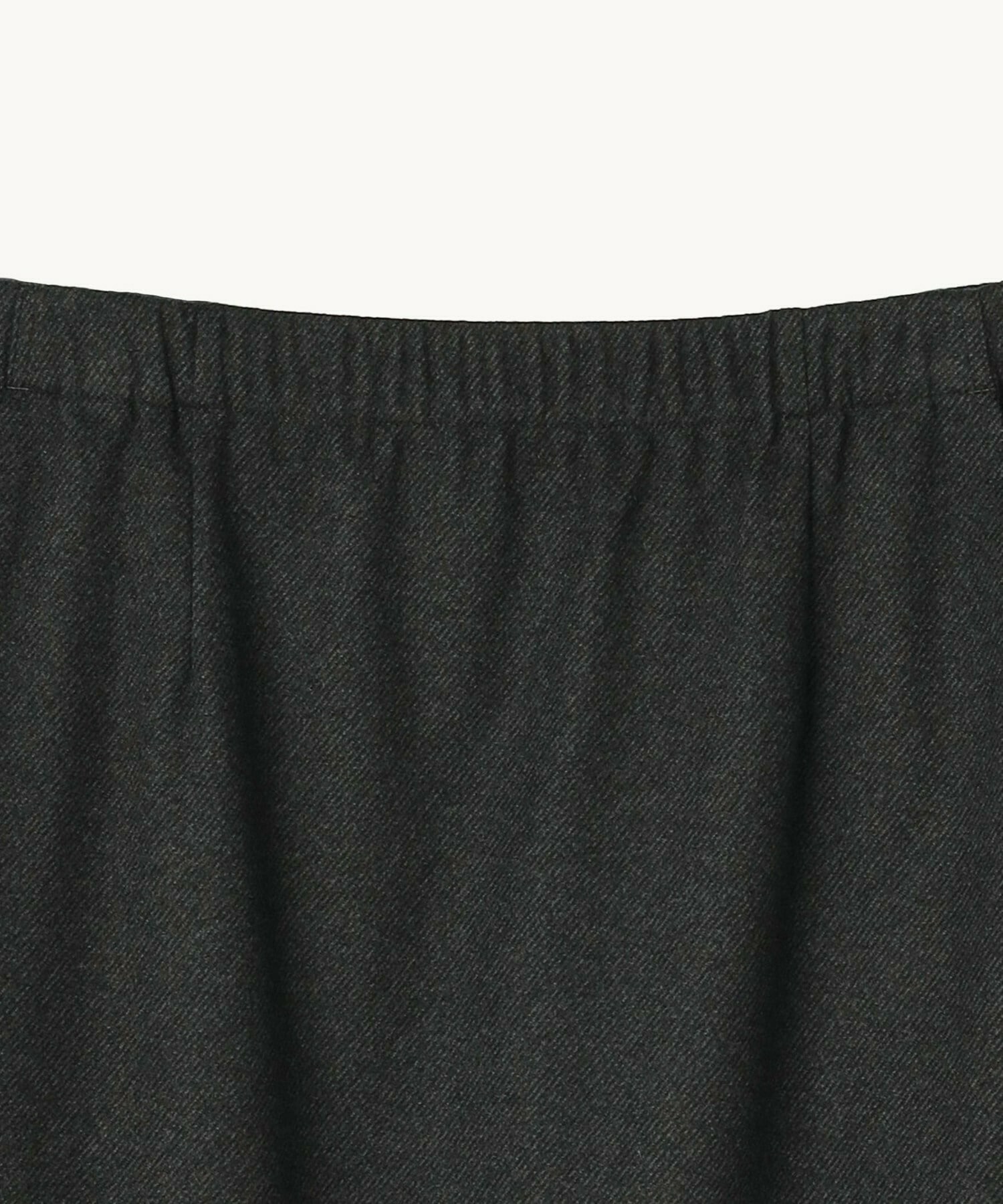 【feerique】【Lサイズ】feerique ウールライクニットツイルパイピングスカート 詳細画像 ネイビー 1