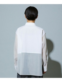 【MOGA】【Lサイズ】スタイリスト戸野塚かおるコラボ ファンクショナルブロードシャツ 詳細画像 ブラック 26