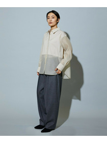 【MOGA】【Lサイズ】スタイリスト戸野塚かおるコラボ ファンクショナルブロードシャツ 詳細画像 ブラック 8