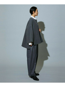 【MOGA】【Lサイズ】スタイリスト戸野塚かおるコラボ メルトンハーフコート 詳細画像 ブラウン 12