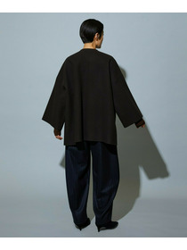 【MOGA】【Lサイズ】スタイリスト戸野塚かおるコラボ メルトンハーフコート 詳細画像 ブラウン 18