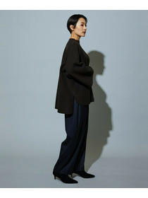 【MOGA】【Lサイズ】スタイリスト戸野塚かおるコラボ メルトンハーフコート 詳細画像 ブラウン 19