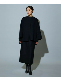 【MOGA】【Lサイズ】スタイリスト戸野塚かおるコラボ メルトンハーフコート 詳細画像 ブラウン 20