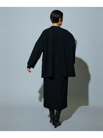 【MOGA】【Lサイズ】スタイリスト戸野塚かおるコラボ メルトンハーフコート 詳細画像 ブラウン 25