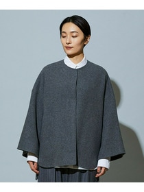 【MOGA】【Lサイズ】スタイリスト戸野塚かおるコラボ メルトンハーフコート 詳細画像 ブラウン 27