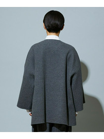 【MOGA】【Lサイズ】スタイリスト戸野塚かおるコラボ メルトンハーフコート 詳細画像 ブラウン 30