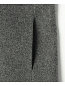 【MOGA】【Lサイズ】スタイリスト戸野塚かおるコラボ メルトンハーフコート 詳細画像 ブラウン 4