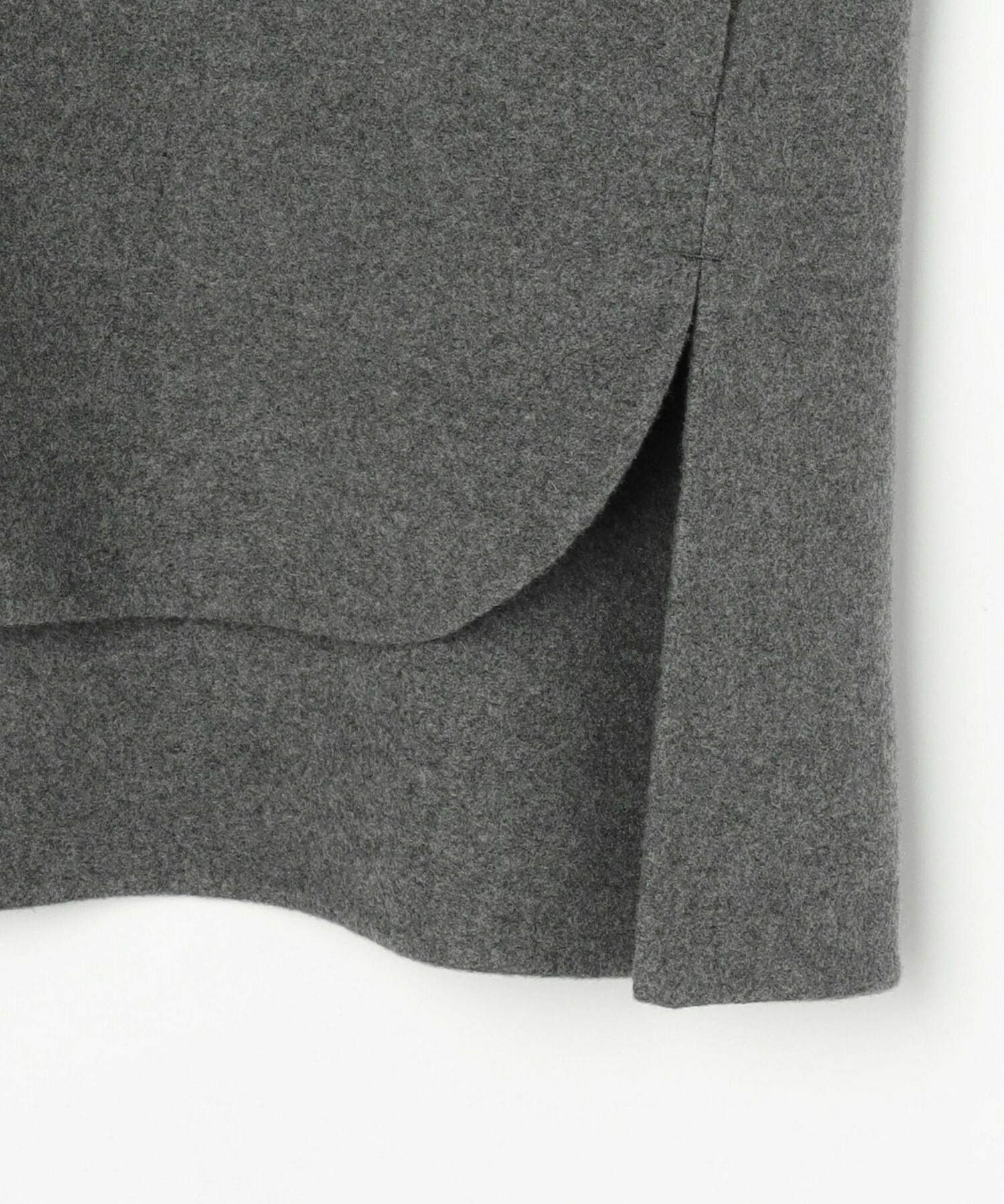 【MOGA】【Lサイズ】スタイリスト戸野塚かおるコラボ メルトンハーフコート 詳細画像 ブラウン 5