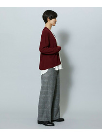 【MOGA】【Lサイズ】WORLD Vネックカーディガン 詳細画像 チャコールグレー 18