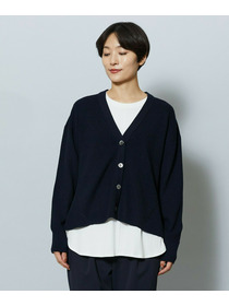 【MOGA】【Lサイズ】WORLD Vネックカーディガン 詳細画像 チャコールグレー 25