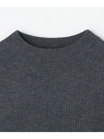 【MOGA】【Lサイズ】BEAUTIFULリブライクニット 詳細画像 ブラック 1