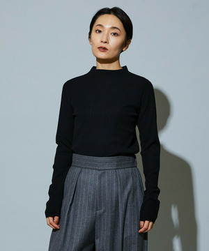 【MOGA】【Lサイズ】BEAUTIFULリブライクニット 詳細画像 ブラック 2