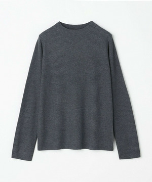 【MOGA】【Lサイズ】BEAUTIFULリブライクニット 詳細画像 チャコールグレー 1