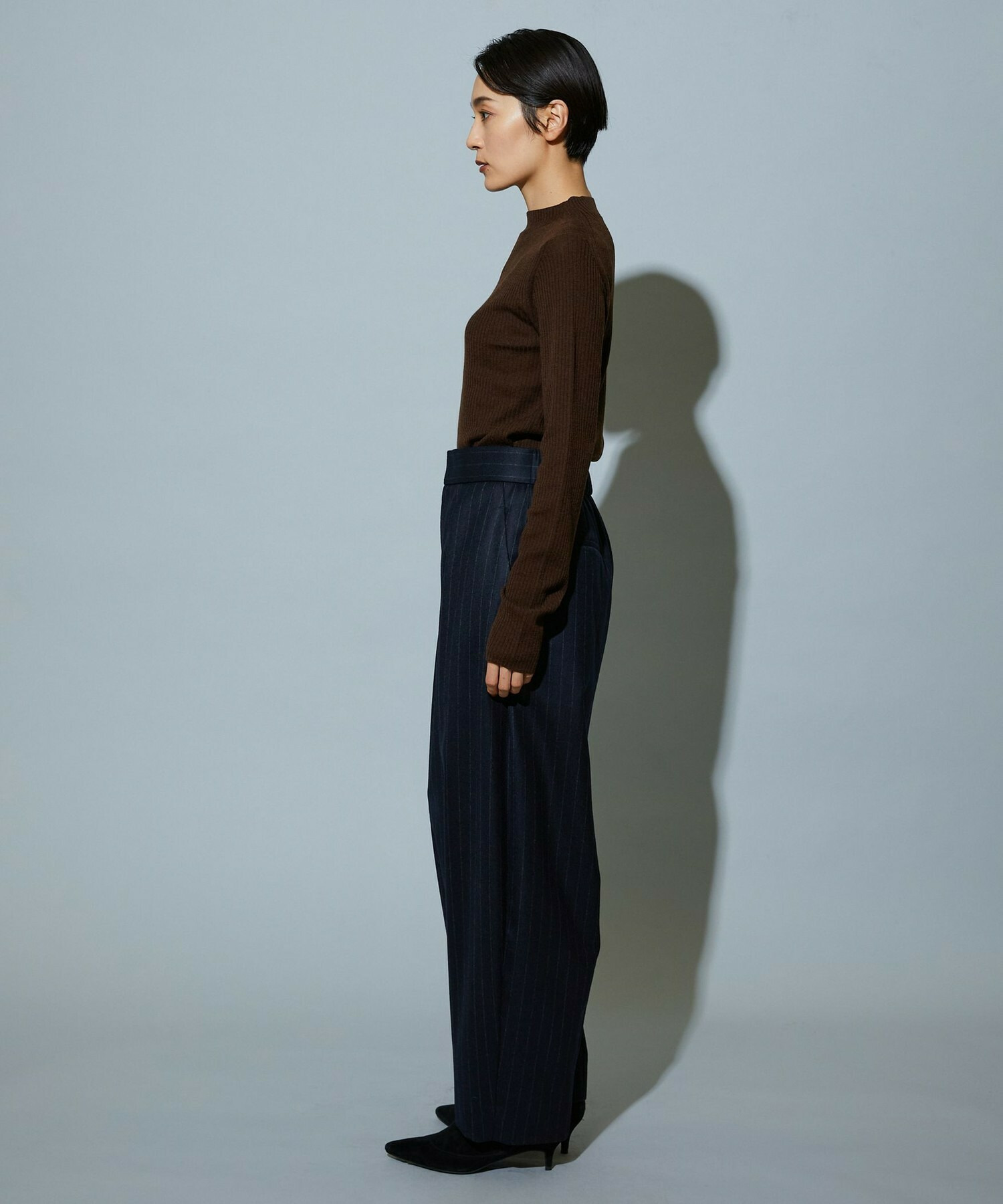 【MOGA】【Lサイズ】BEAUTIFULリブライクニット 詳細画像 ブラック 21