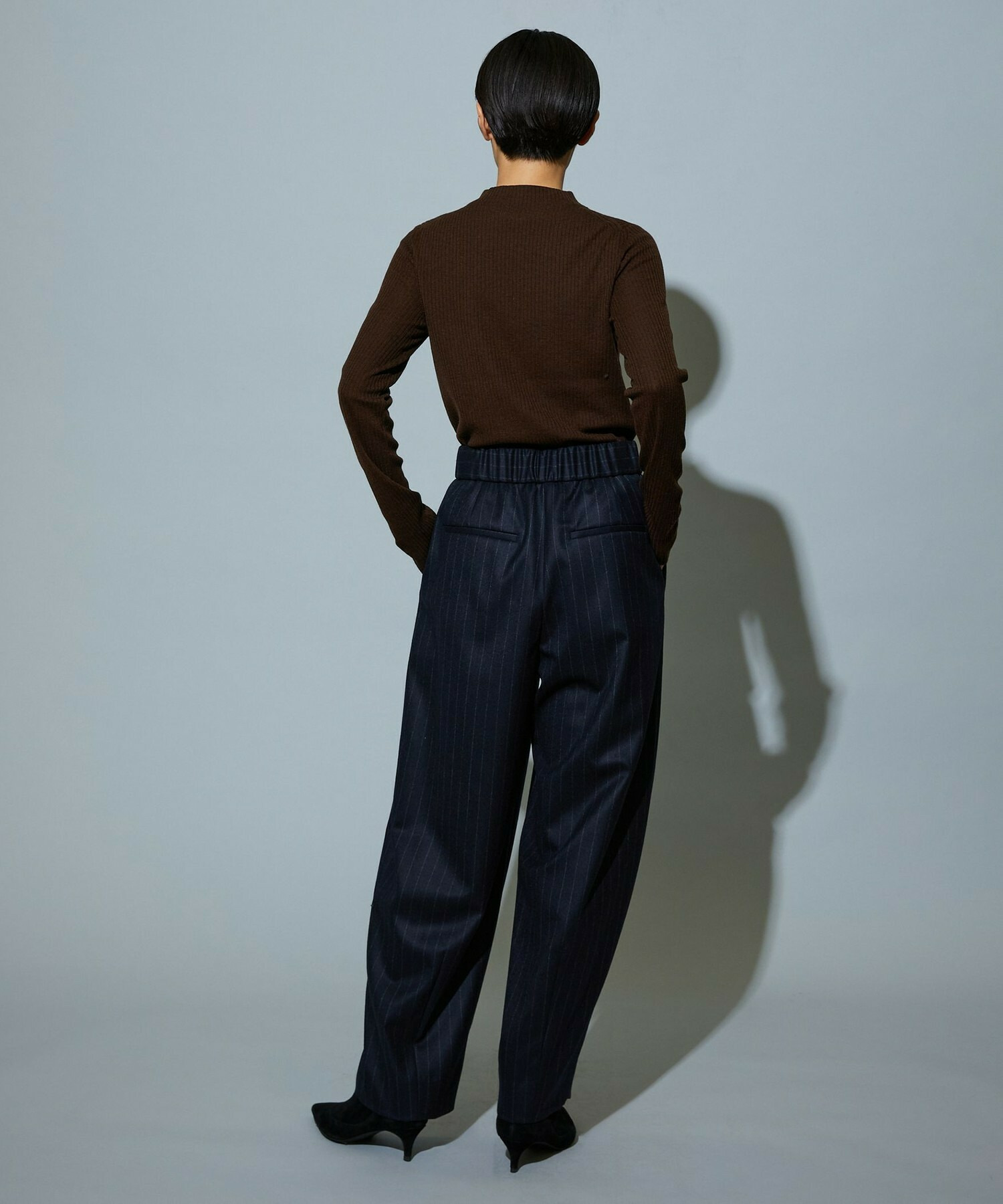 【MOGA】【Lサイズ】BEAUTIFULリブライクニット 詳細画像 ブラック 23