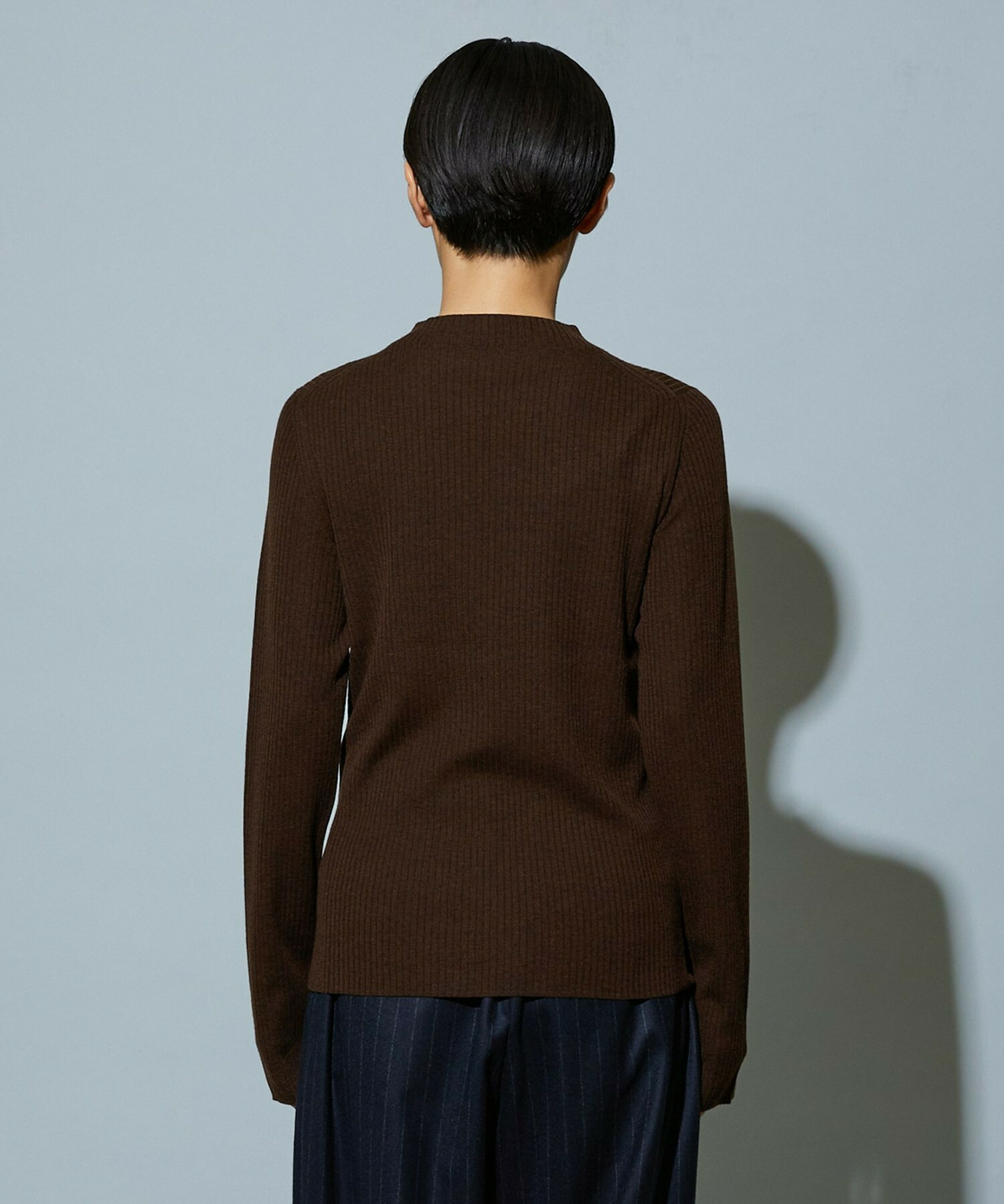 【MOGA】【Lサイズ】BEAUTIFULリブライクニット 詳細画像 ブラック 26