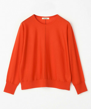 【MOGA】【Lサイズ】EMPIREドルマンスリーブクルーネックニット 詳細画像 オレンジ 1