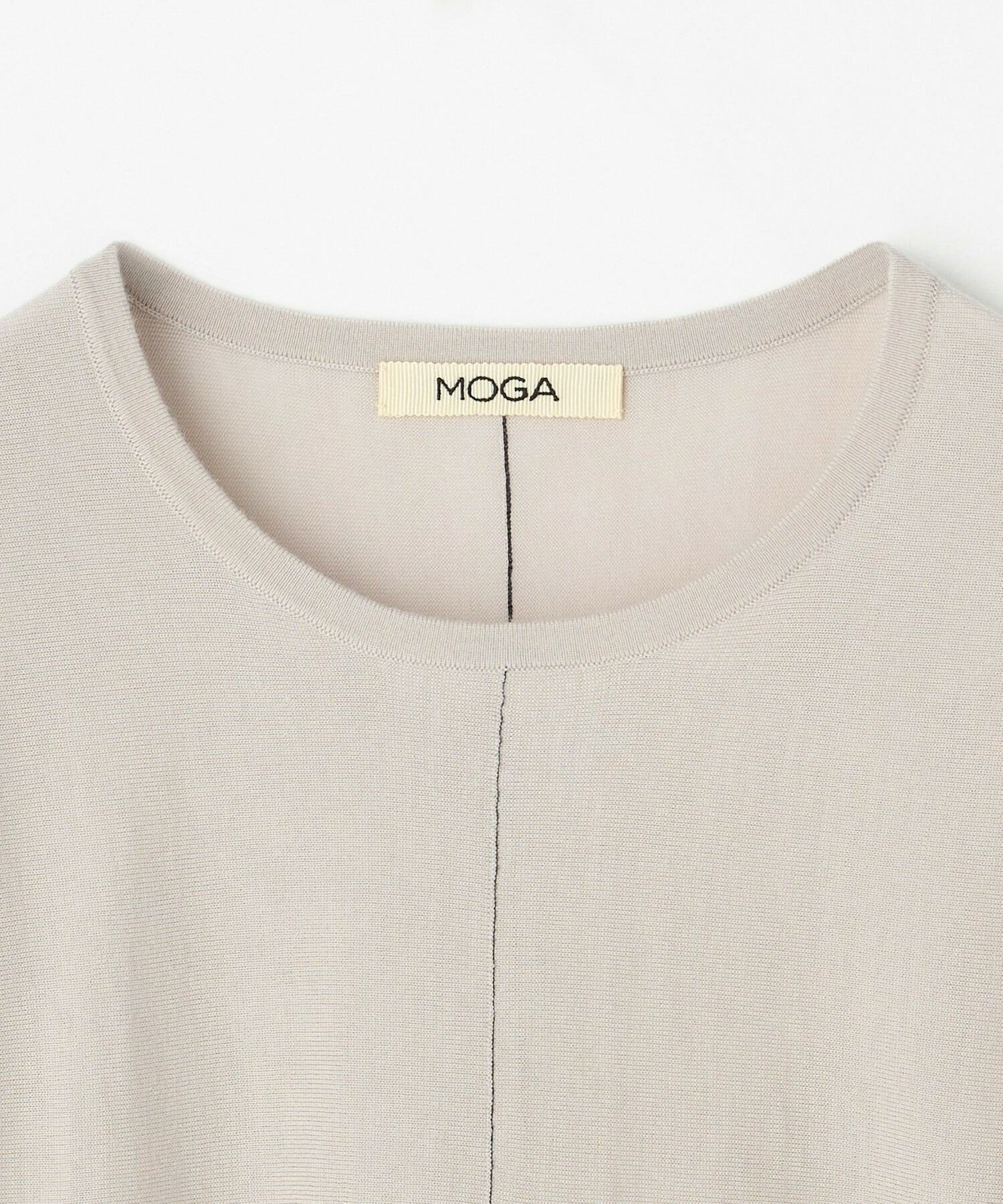 【MOGA】【Lサイズ】EMPIREドルマンスリーブクルーネックニット 詳細画像 チャコールグレー 1