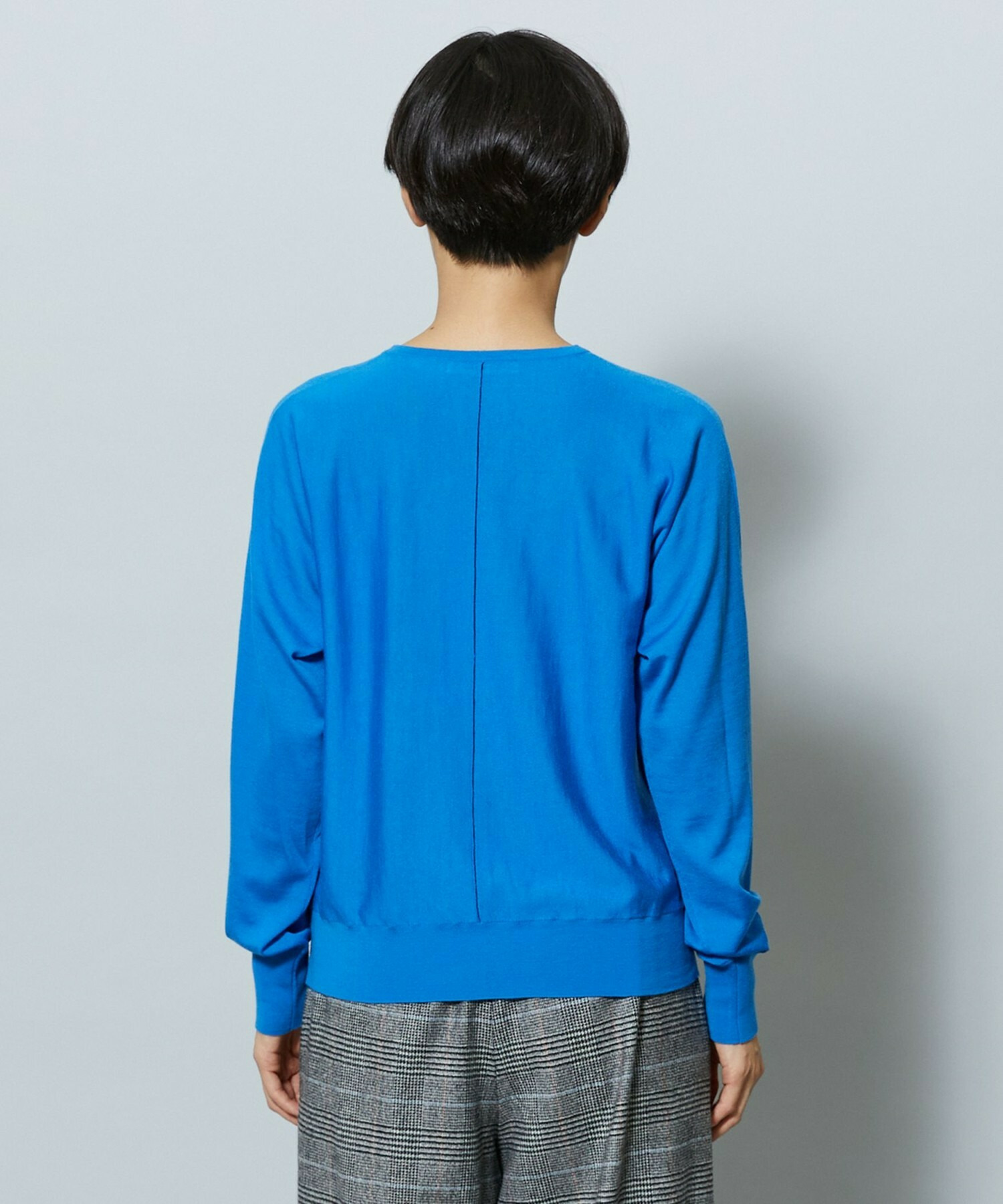 【MOGA】【Lサイズ】EMPIREドルマンスリーブクルーネックニット 詳細画像 チャコールグレー 26