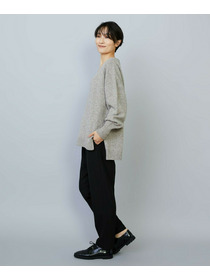 【MOGA】【Lサイズ】クーマラムカシミヤＶネックニット 詳細画像 ブラウン系その他 15