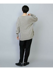 【MOGA】【Lサイズ】クーマラムカシミヤＶネックニット 詳細画像 ブラウン系その他 17