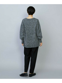 【MOGA】【Lサイズ】クーマラムカシミヤＶネックニット 詳細画像 ブラウン系その他 5