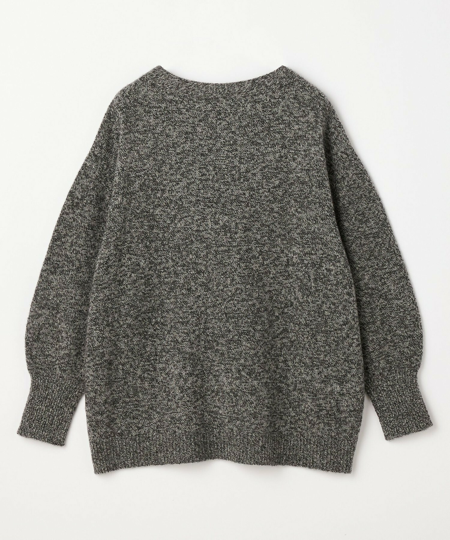 【MOGA】【Lサイズ】クーマラムカシミヤＶネックニット 詳細画像 ブラウン系その他 24