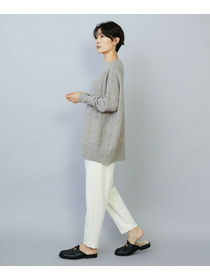 【MOGA】【Lサイズ】クーマラムカシミヤボートネックニット 詳細画像 グレー系その他 12