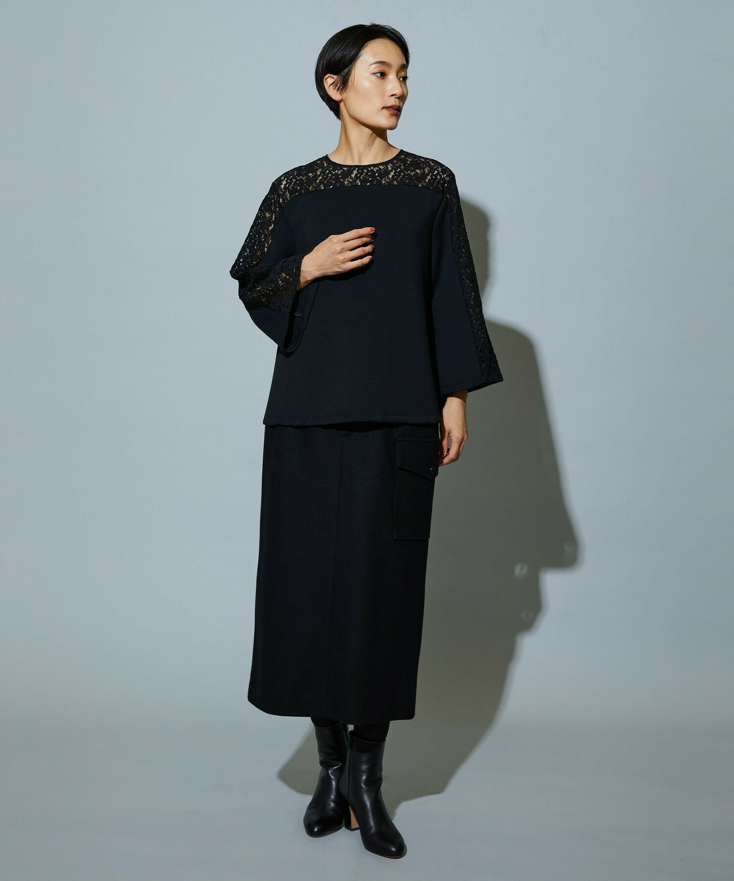 トップス yukayuka Lサイズ】スタイリスト戸野塚かおるコラボ ソフトダンボール