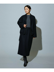 【MOGA】【Lサイズ】スタイリスト戸野塚かおるコラボ ハードミルド天竺ブルゾン 詳細画像 チャコールグレー 8