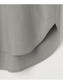 【MOGA】トロストレッチバンドカラーブラウス 詳細画像 ネイビー 24