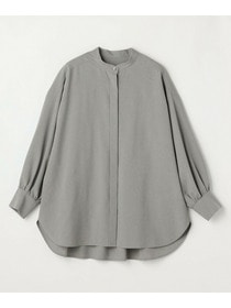 【MOGA】トロストレッチバンドカラーブラウス 詳細画像 ネイビー 26