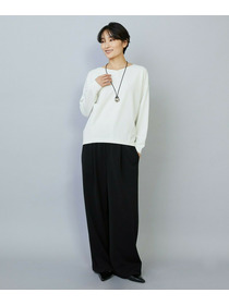 【MOGA】トリアセカルゼVネックトップス 詳細画像 ブラック 12