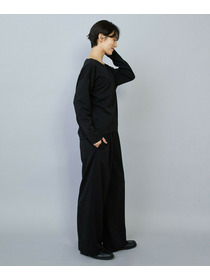 【MOGA】トリアセカルゼVネックトップス 詳細画像 ブラック 5