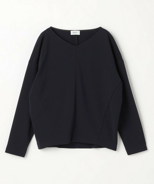 【MOGA】トリアセカルゼVネックトップス 詳細画像 ダークネイビー 1