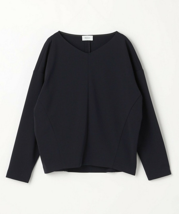 トリアセカルゼVネックトップス 詳細画像 ダークネイビー 1