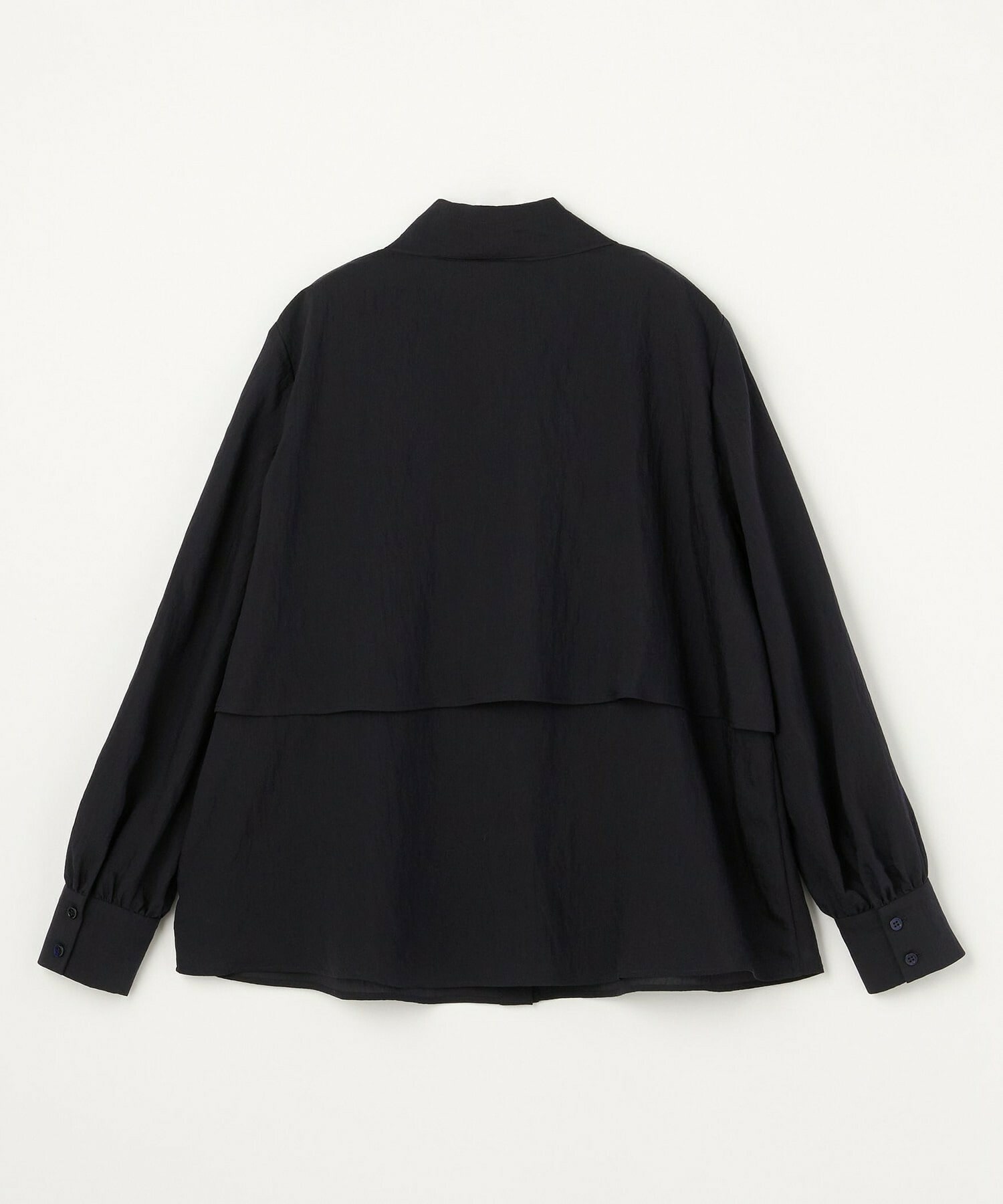 【MOGA】シアーシルクフレアブラウス 詳細画像 オフホワイト 5