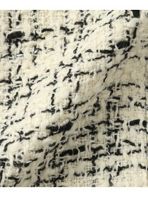 【MOGA】ファンシーヤーンツイードショートジャケット 詳細画像 ブラック 29