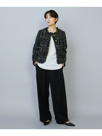 【MOGA】トリアセカルゼセミワイドパンツ 詳細画像 ダークネイビー 10