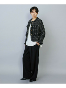 【MOGA】トリアセカルゼセミワイドパンツ 詳細画像 ダークネイビー 11