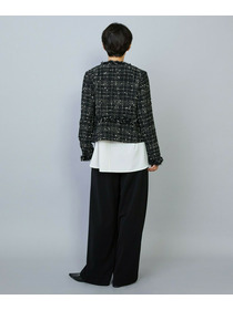 【MOGA】トリアセカルゼセミワイドパンツ 詳細画像 ダークネイビー 12